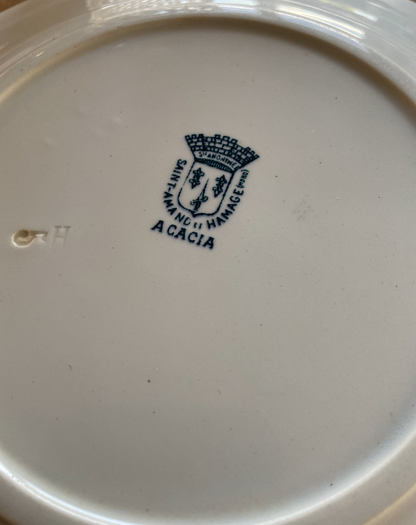 Assiettes Acacia Saint Amand
