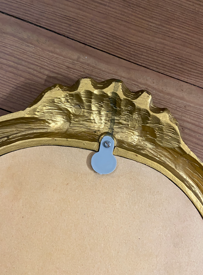 Miroir Coquille Doré