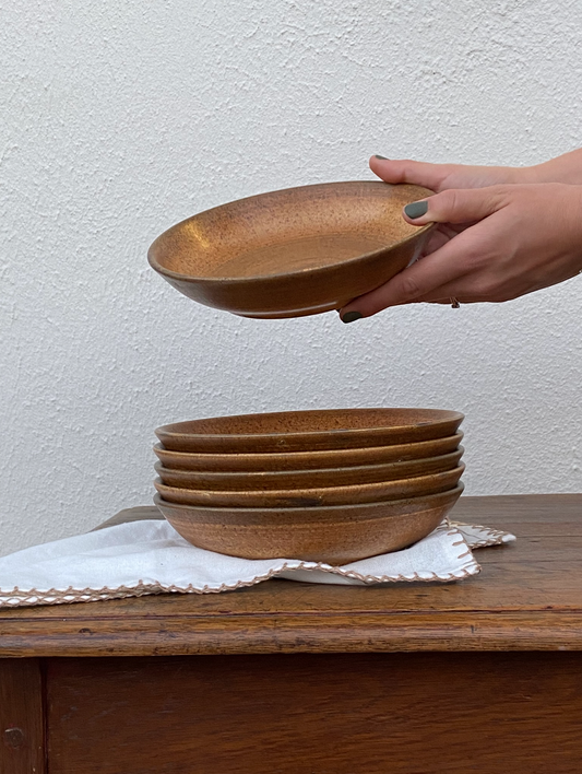 Assiette Grès Longchamp - Creuse