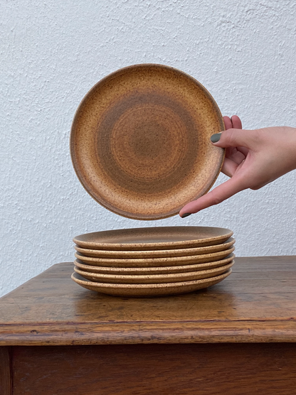 Assiette Grès Longchamp - dessert