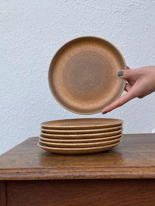 Assiette Grès Longchamp - dessert