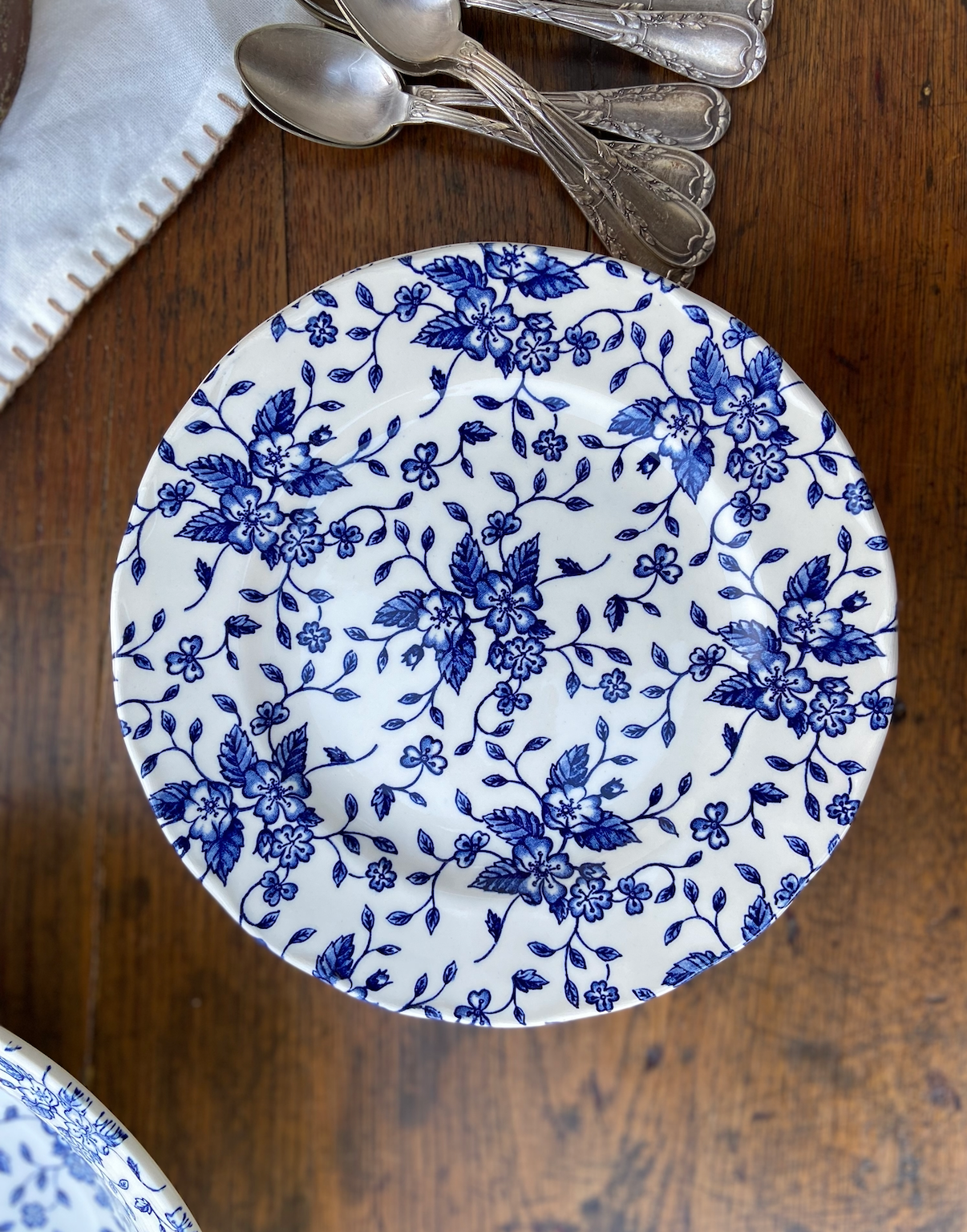 Assiettes dessert & Saladier Grindley