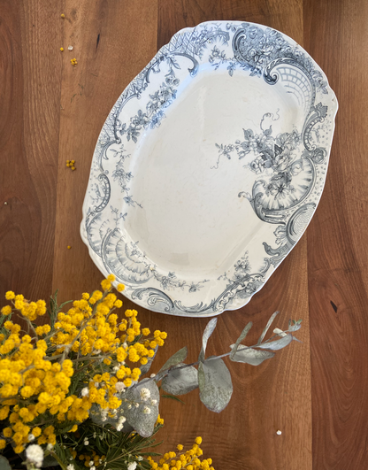 Grand plat rectangle Medici