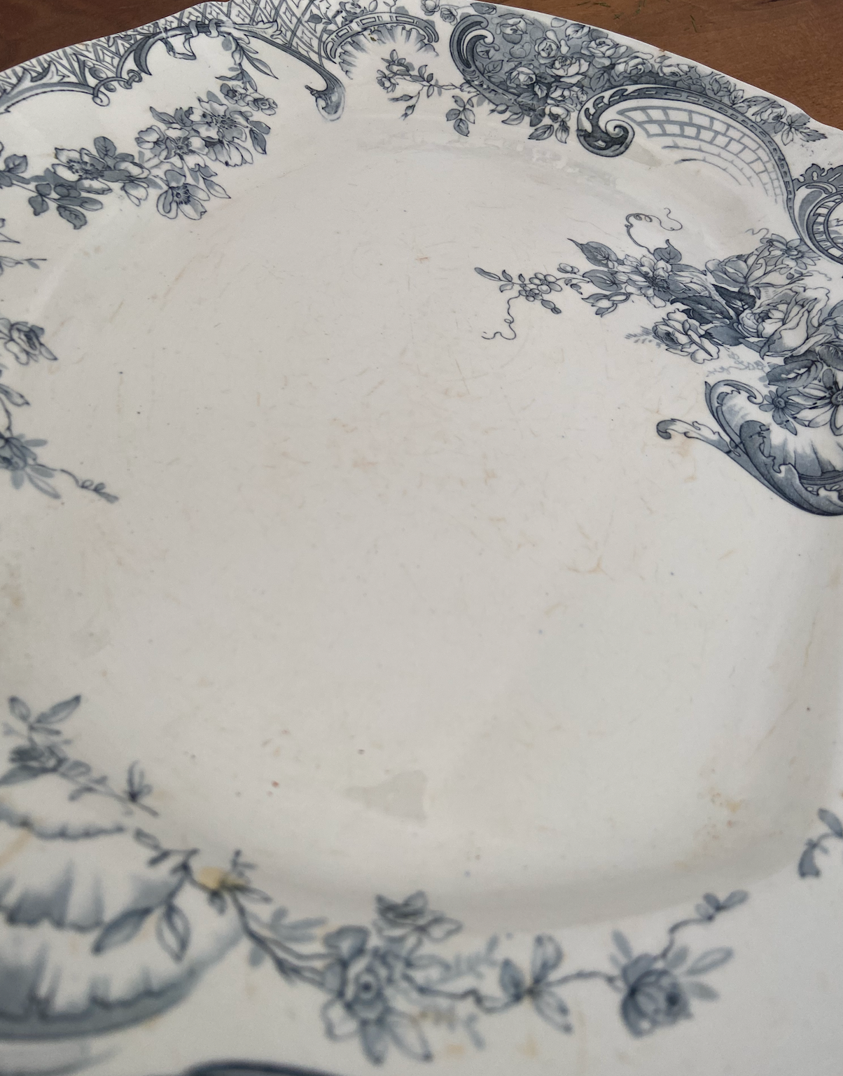 Grand plat rectangle Medici