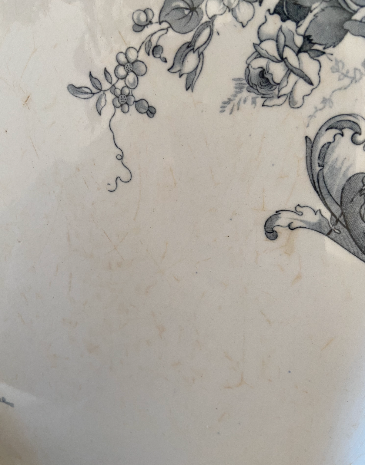 Grand plat rectangle Medici