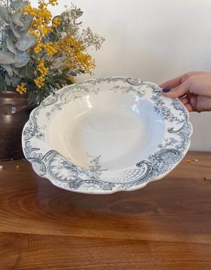 Plat rond creux Medici