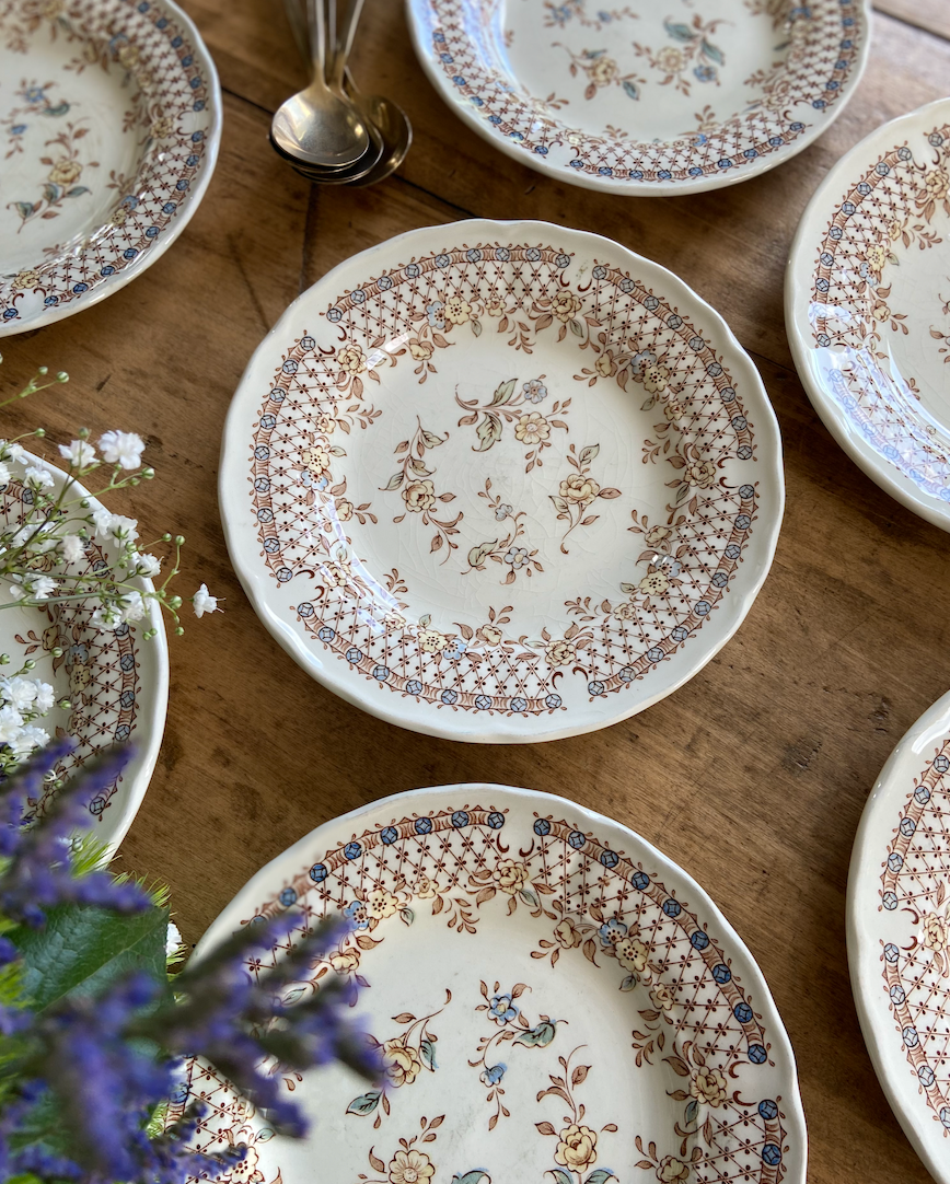 Assiette anglaises Lattice