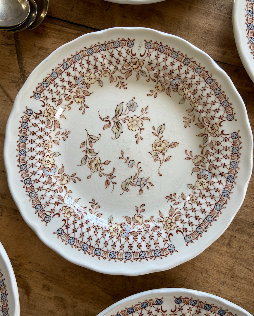 Assiette anglaises Lattice