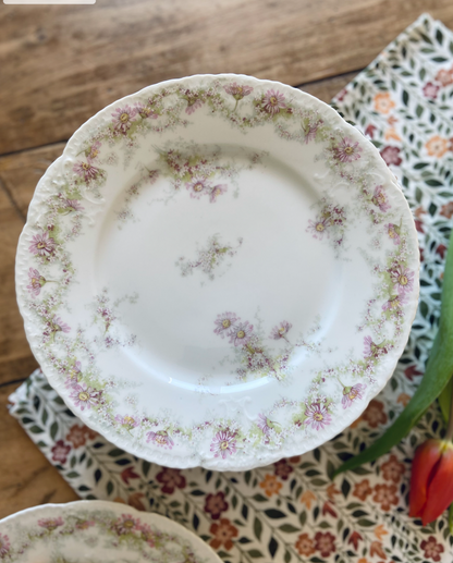 Assiettes Emile Bourgeois, Spring