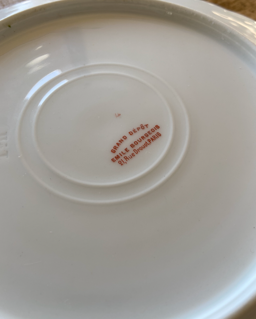 Assiettes Emile Bourgeois, Spring