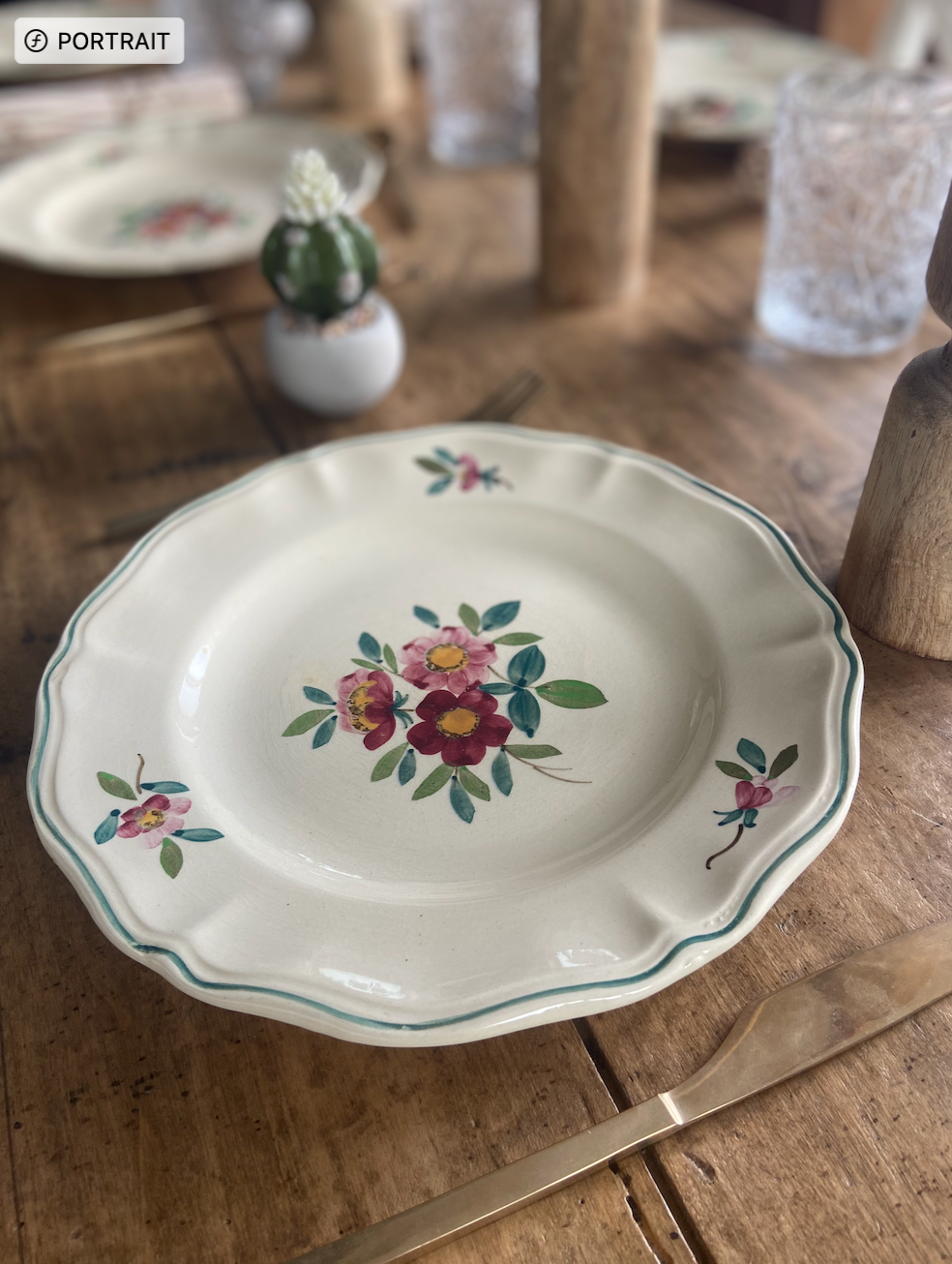 Assiette plates Amazonas #id5