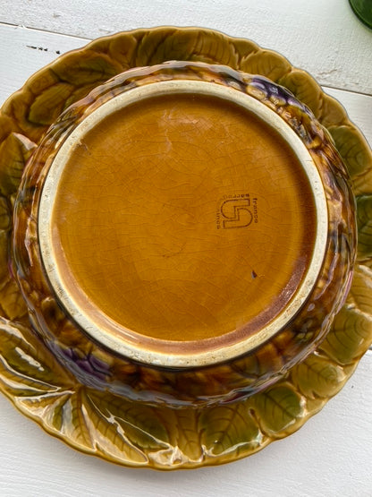 Saladier Barbotine fruits