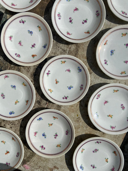 Assiette dessert Fleurettes