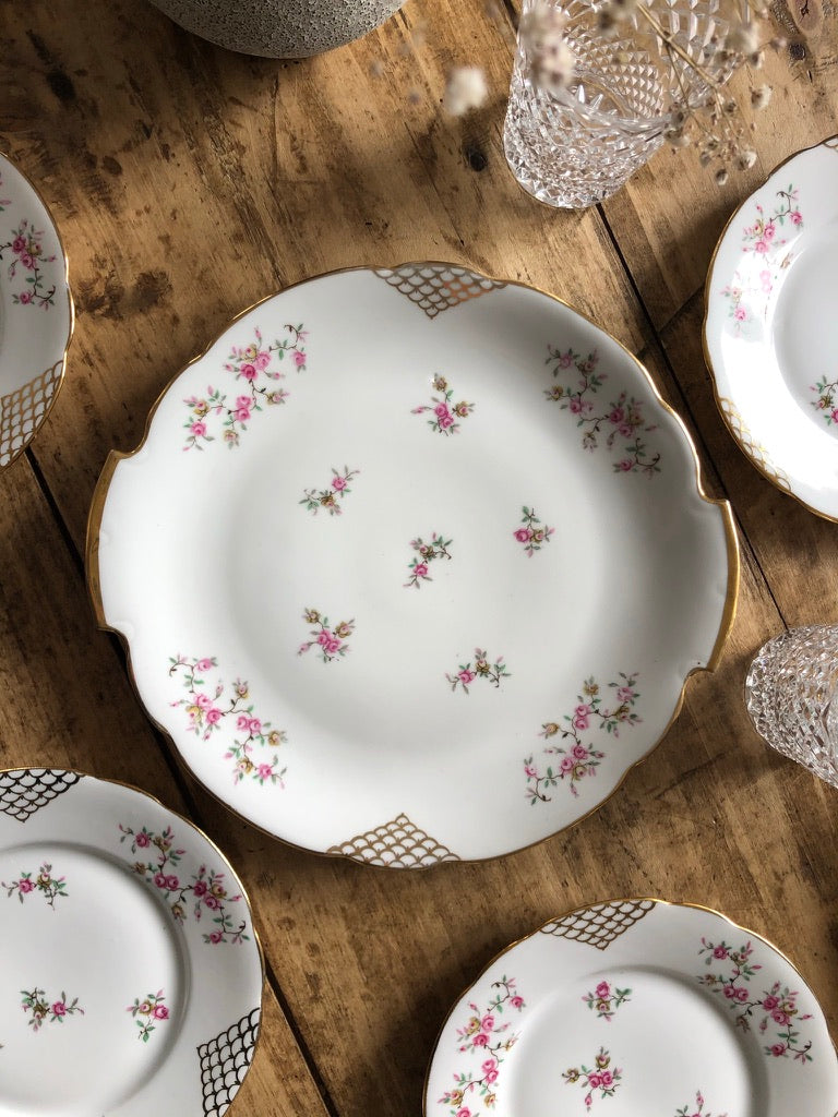 Service dessert Limoges