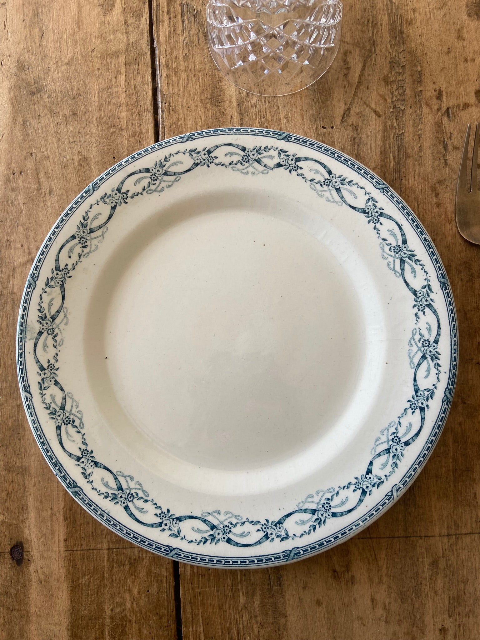 Assiettes Récamier Salins