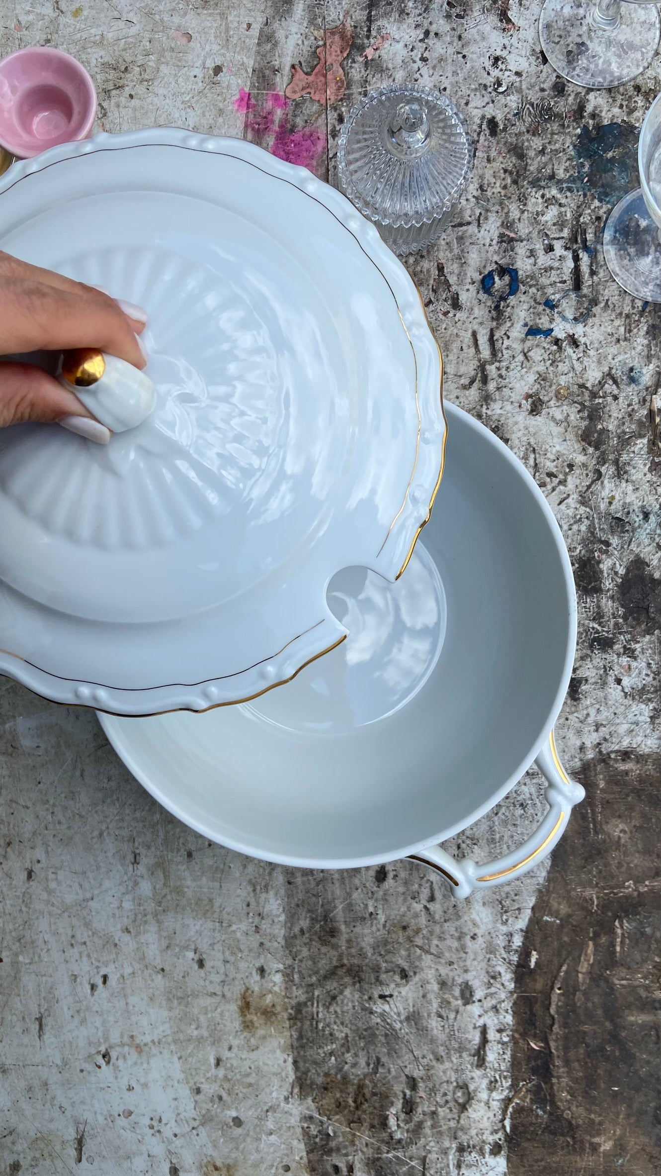 Service Porcelaine fine de bohème #id18