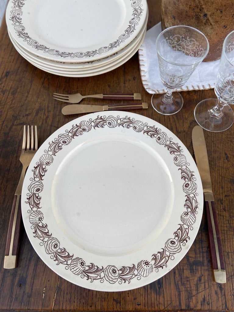 Assiettes dessert Orsay