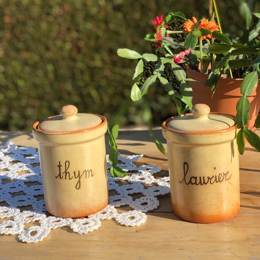 Pots en grès