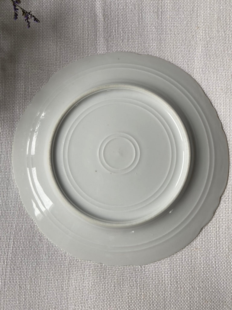 Assiette dessert Porcelaine fine