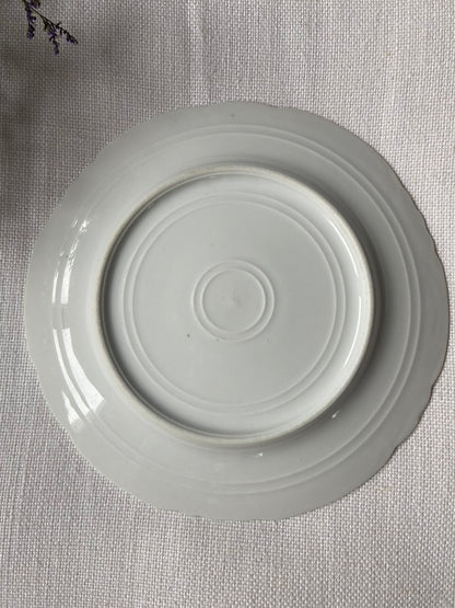 Assiette dessert Porcelaine fine