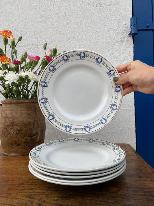 Assiettes en Terre de Fer