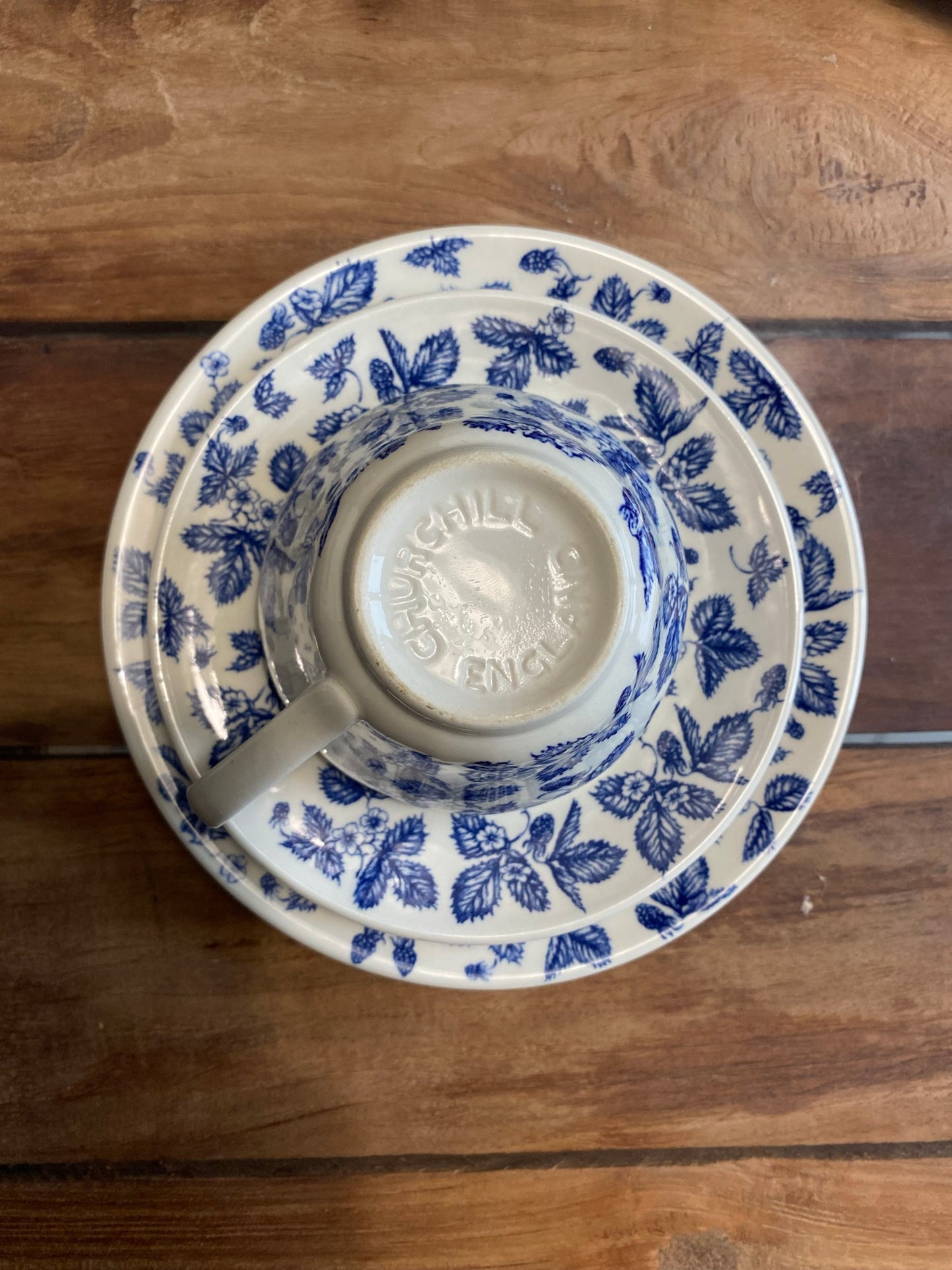 Service Anglais Bouquet Bleu