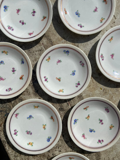 Assiette dessert Fleurettes