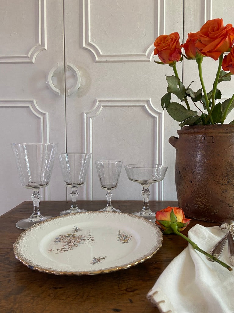 Assiette Creil & Montereau - Terre de fer