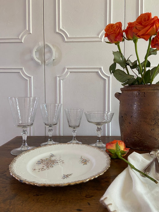 Assiette Creil & Montereau - Terre de fer