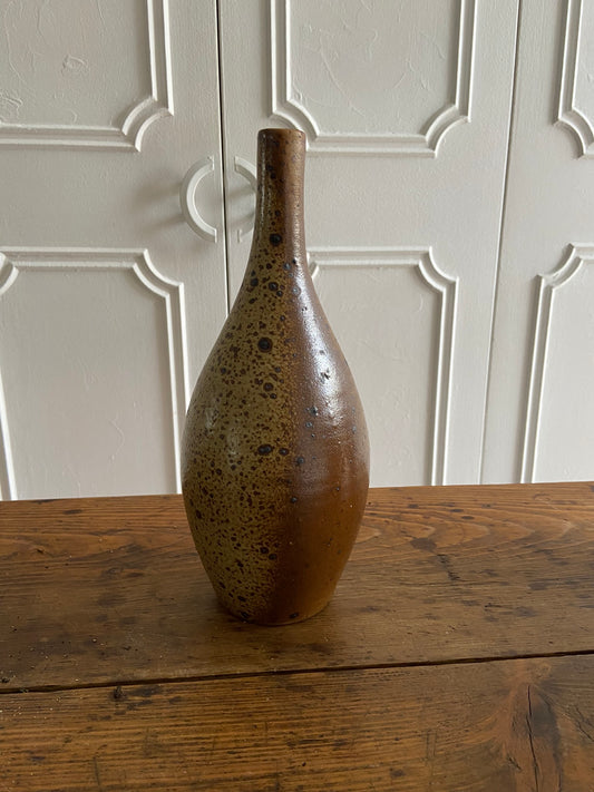 Bouteille grès mouchetée