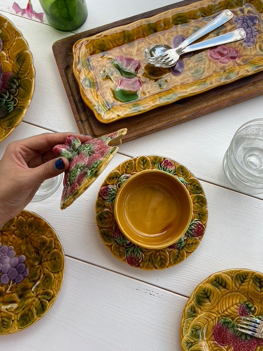 Confiturier Barbotine fruits