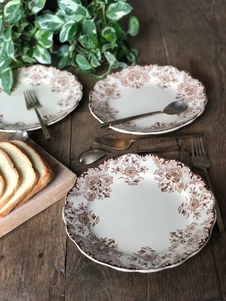 Assiettes brunes Dordrecht