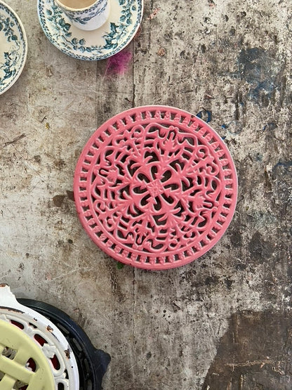 Dessous de plat rose