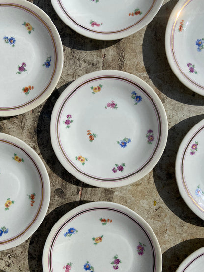 Assiette dessert Fleurettes