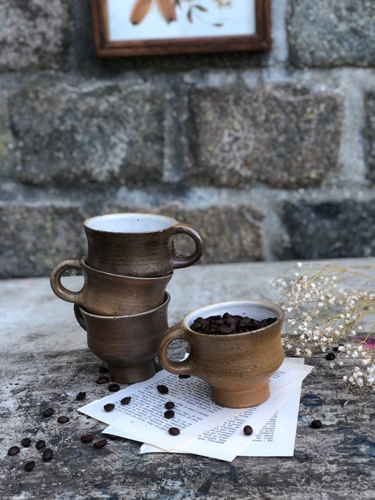 Tasses poterie Grès