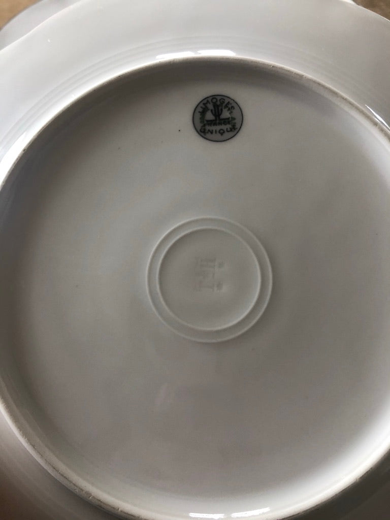 Assiettes plates Porcelaine de Limoges