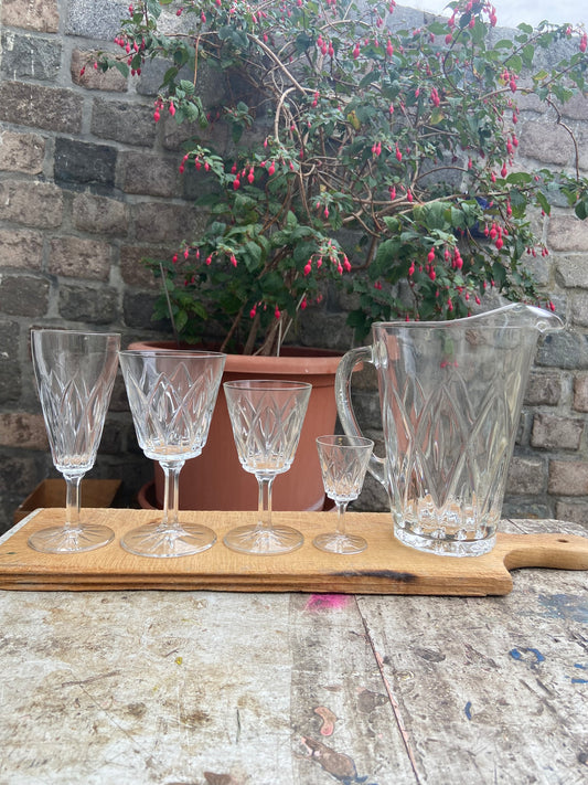 Série complète verres & carafe #id36