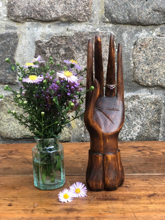 Main Bois Porte Bagues