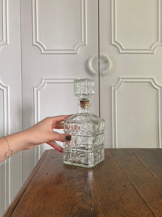 Carafe à whisky, bouchon liège