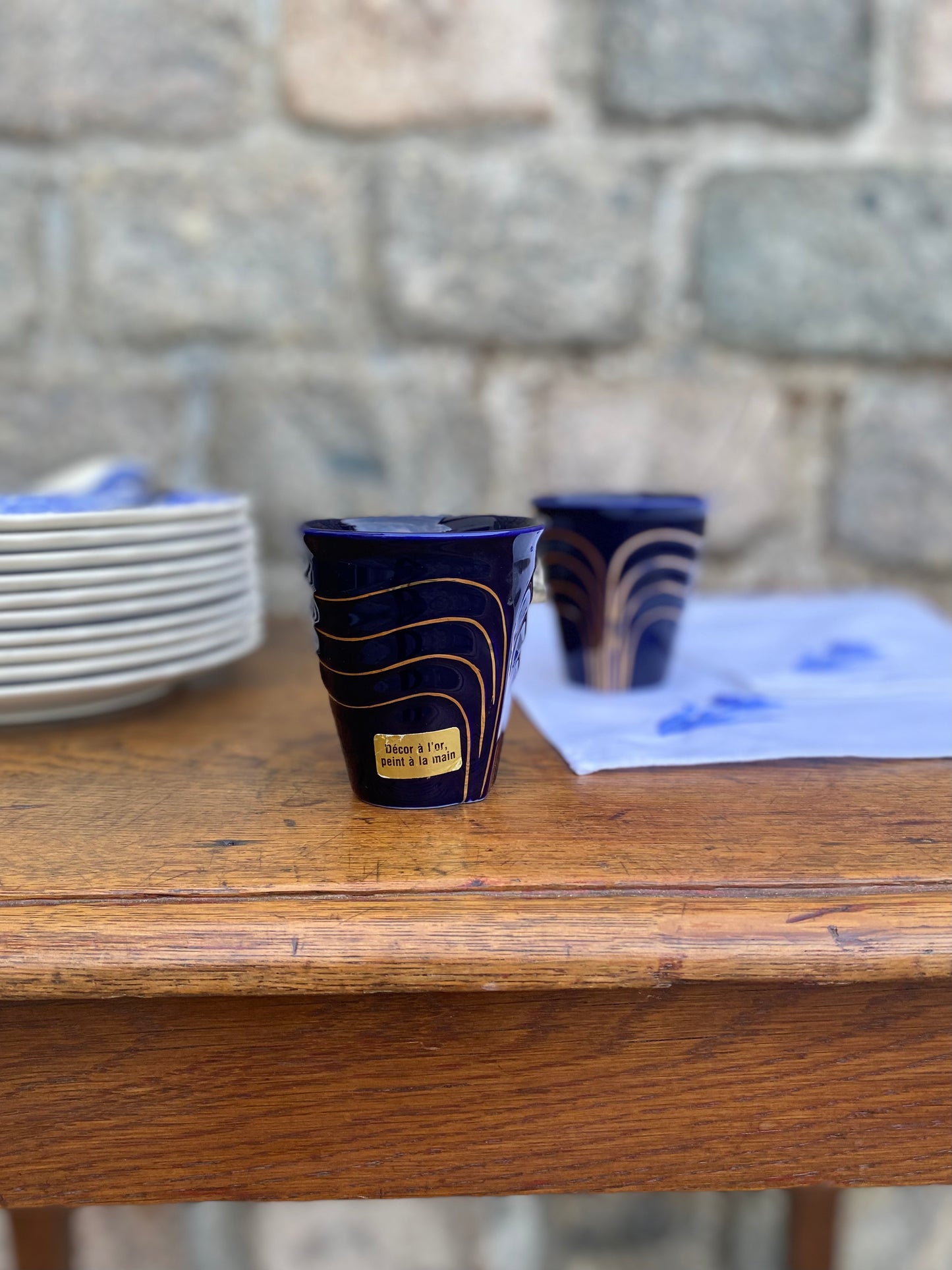 Gobelets Limoges Marcel Franck
