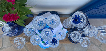Complete set of 27 glasses