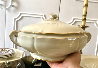 Assiettes Limoges crème