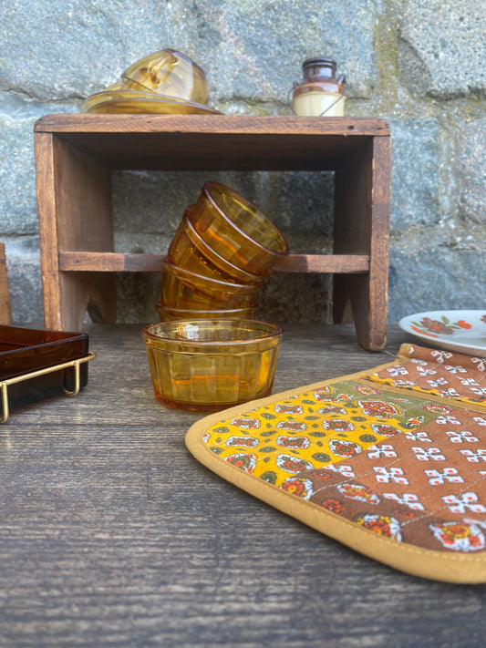 Ramequins couleur ambre