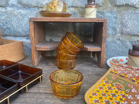 Ramequins couleur ambre