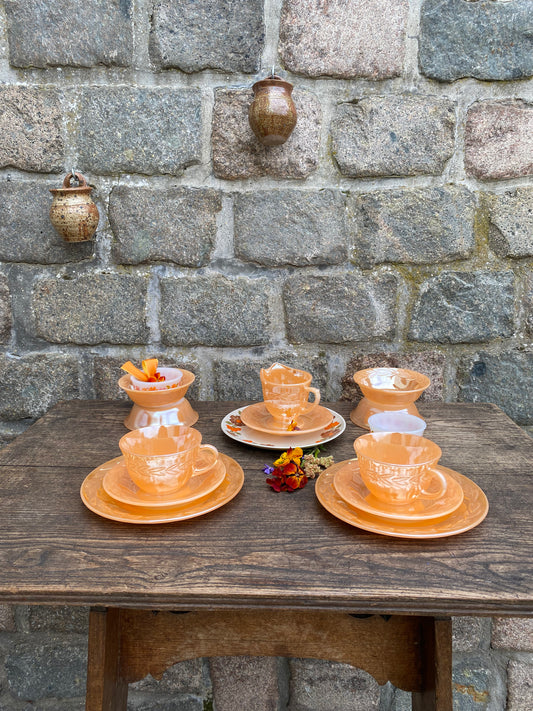 Service Fire-king irisé