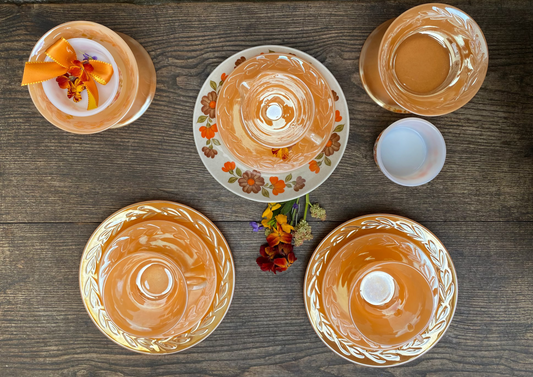 Service Fire-king irisé