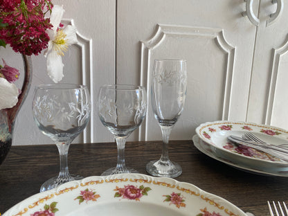 Verre fleurette Blanquillas