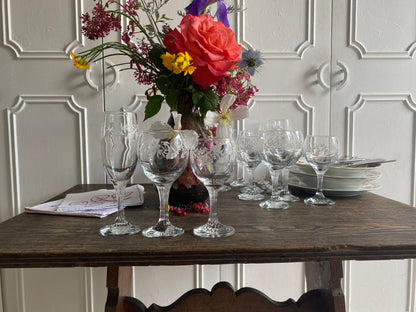 Verre fleurette Blanquillas