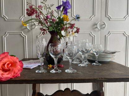 Verre fleurette Blanquillas
