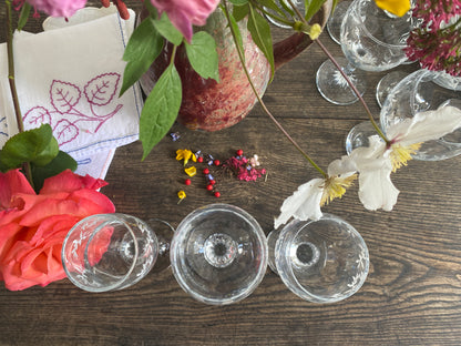 Verre fleurette Blanquillas